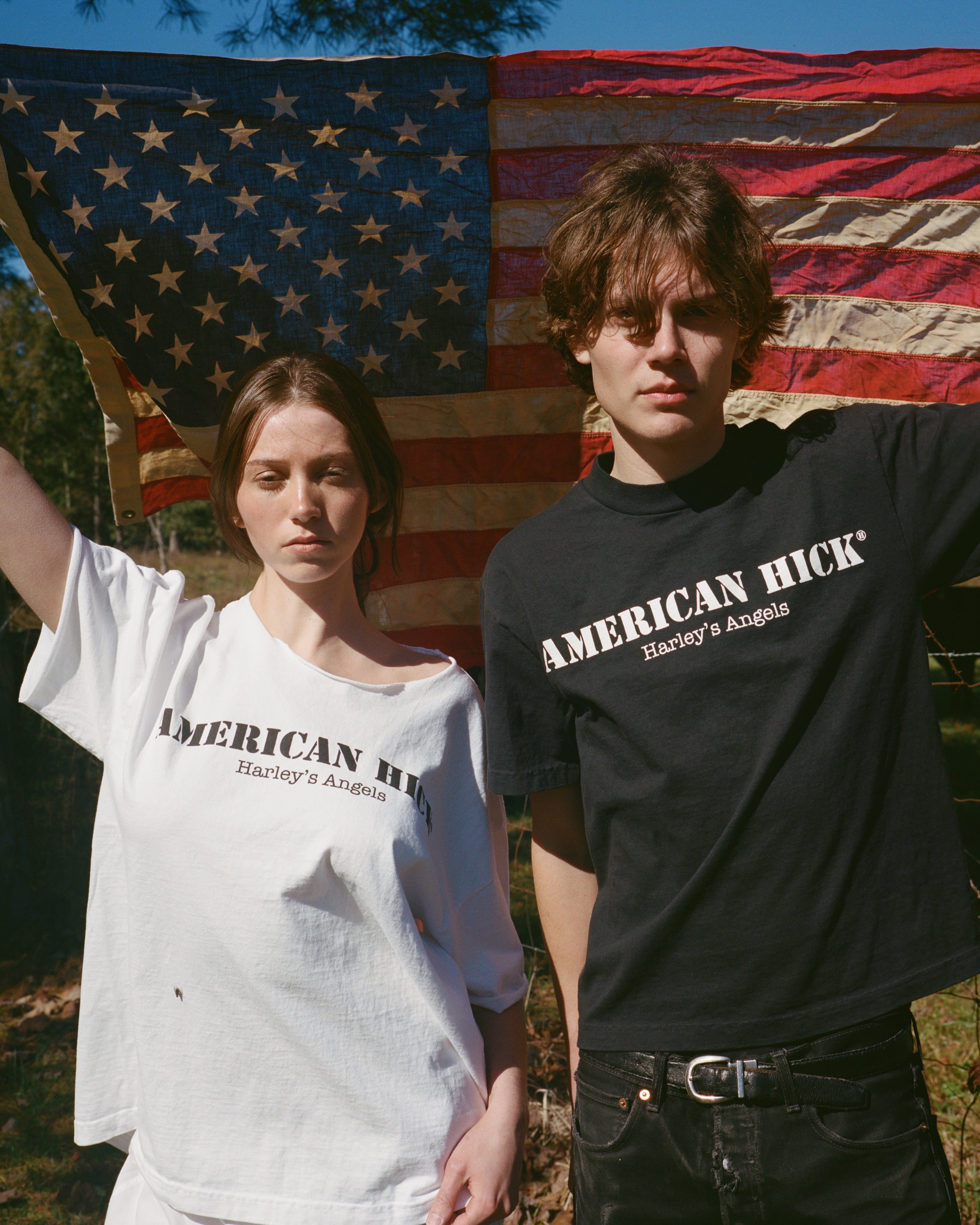 American Hick Tee White