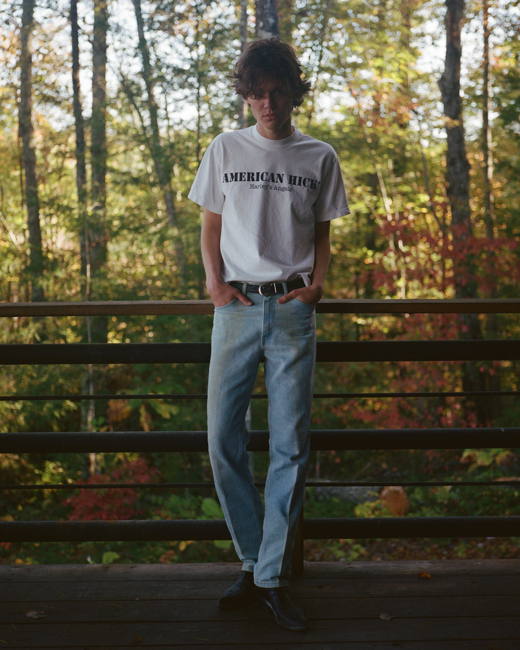 American Hick Tee White